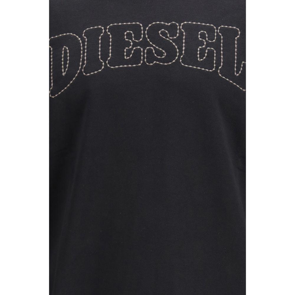 Diesel Logo S-Norm-V10 Sweatshirt - Black