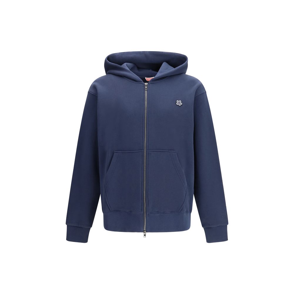 Kenzo Boke Flower Zip Hooded Jacket - Blue