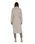 ICHI Wool Coat Beige