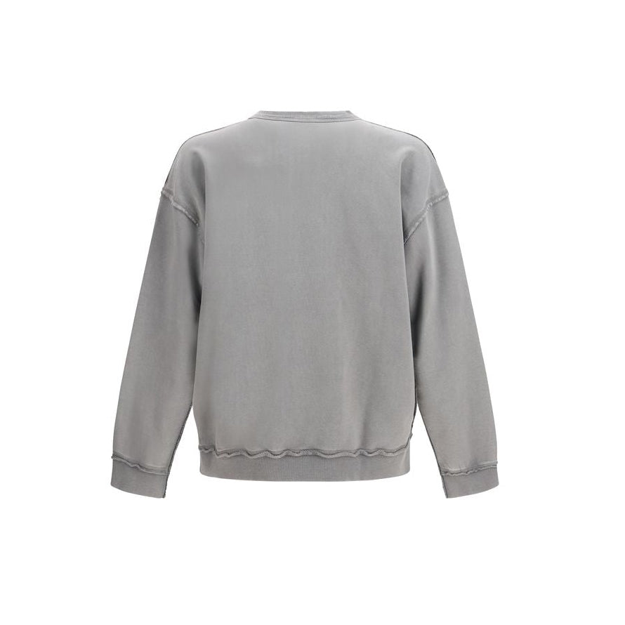 Diesel S-Boxt-Raw-V1 sweatshirt - Cool Gray/Grey