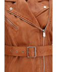 PINKO The Gypsy Longline Suede Leather Vest