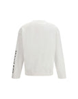 Diesel Logo Cotton Sweatshirt - White