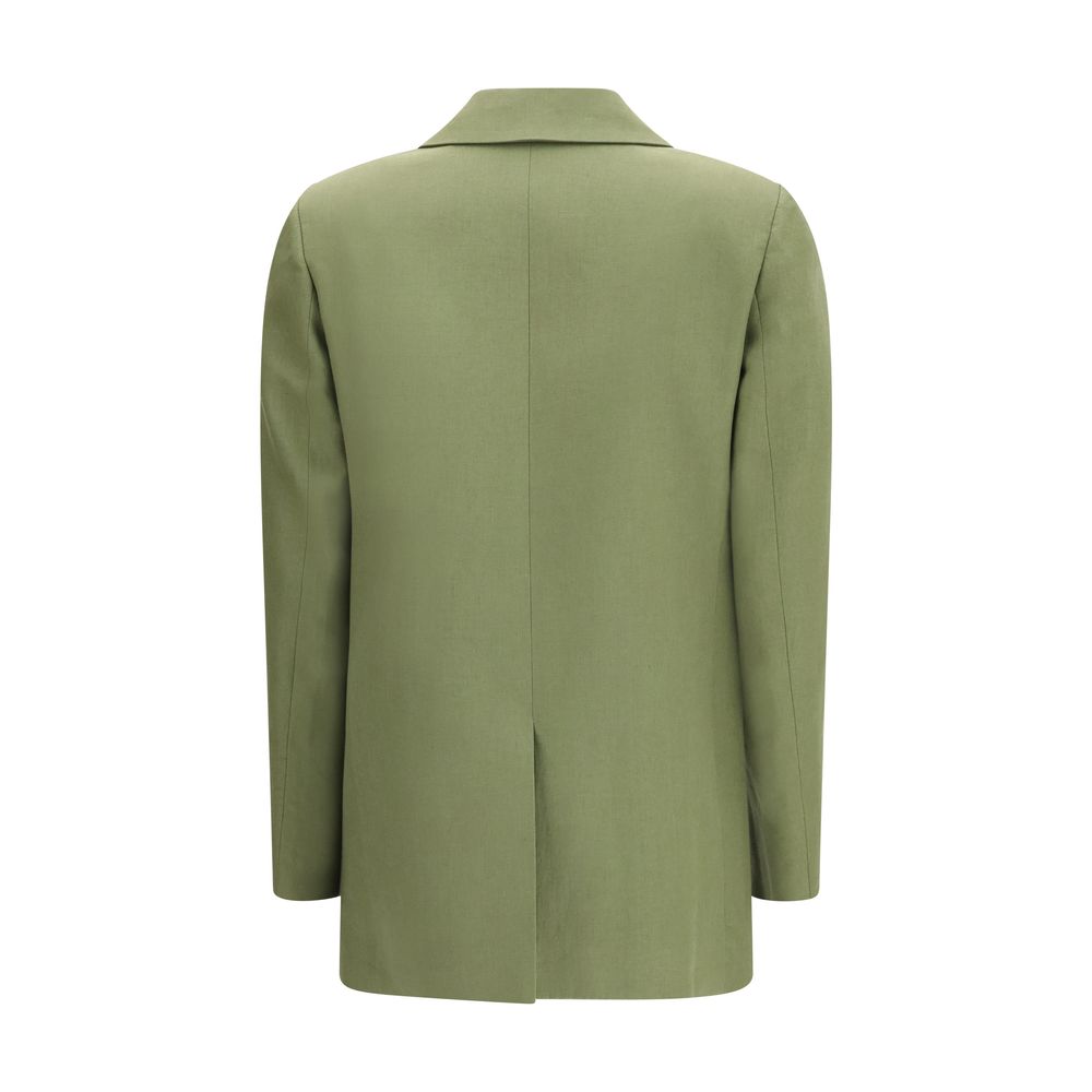 Blazé Milano The Midday Sun Everyday Linen Blazer - Green