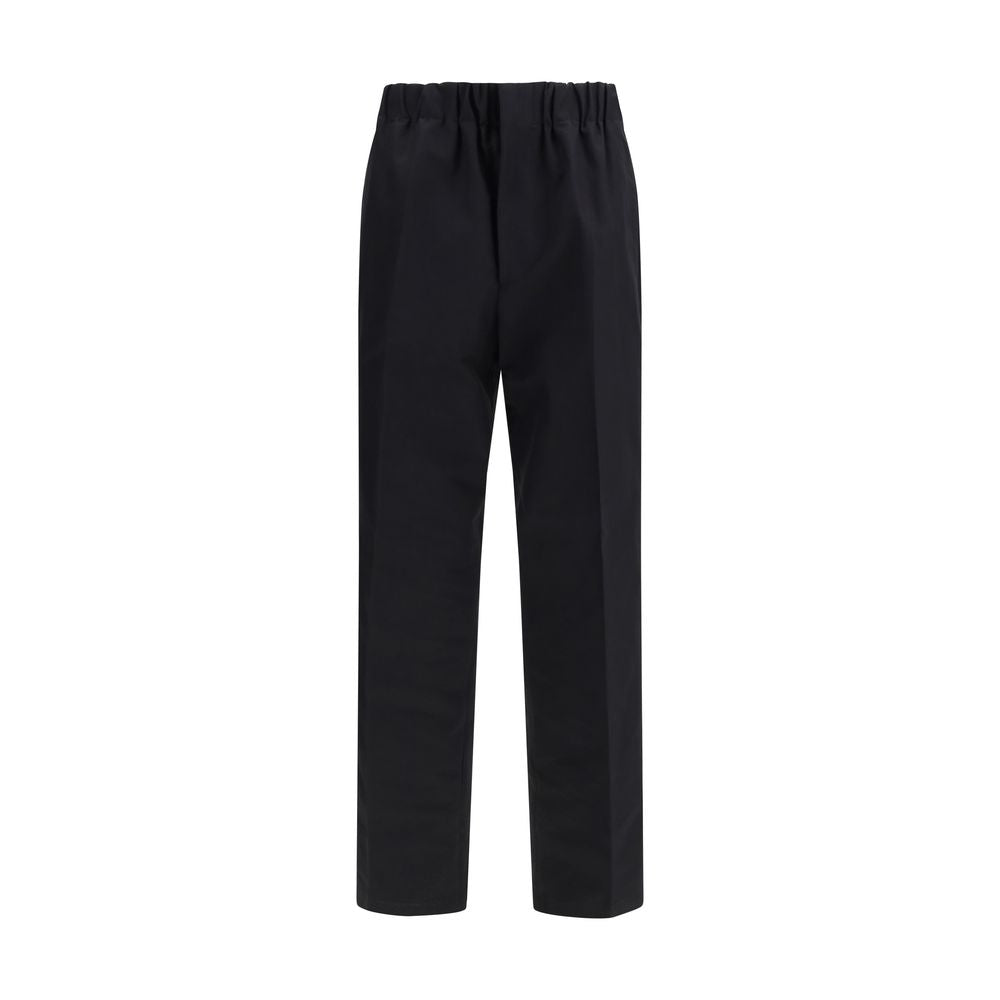 Jil Sander Straight Leg Casual Pants - Black