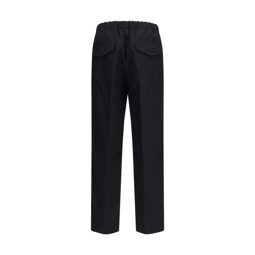 Jil Sander Straight Leg Casual Pants - Black
