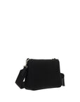 Prada Leather & Re-Nylon Crossbody Bag - Black