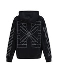 Off-White Big Double Arrow Hoodie - Black