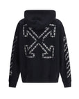 Off-White Heraldic Arrow Hoodie - Black