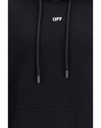 Off-White Embellished Heraldic Arrow Hoodie - Black