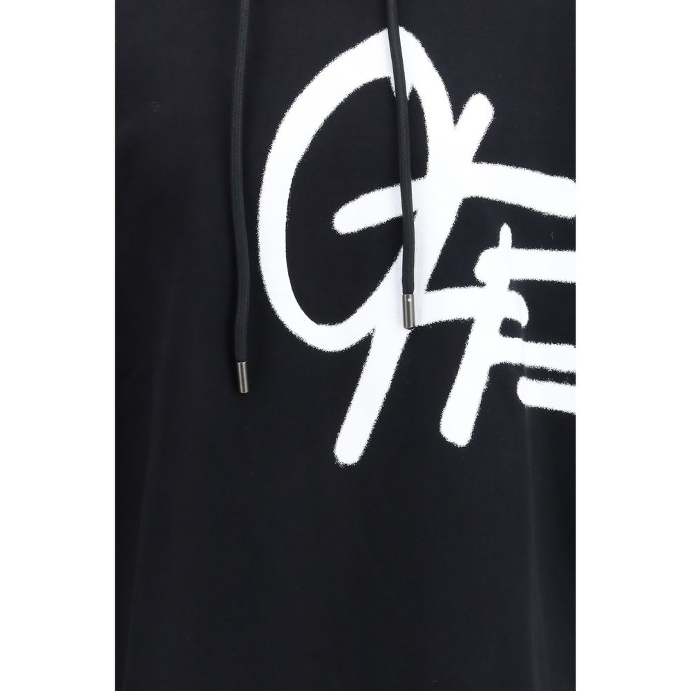 Off-White Spray Logo Hoodie - Black