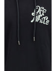 Off-White Logo Hoodie - Black