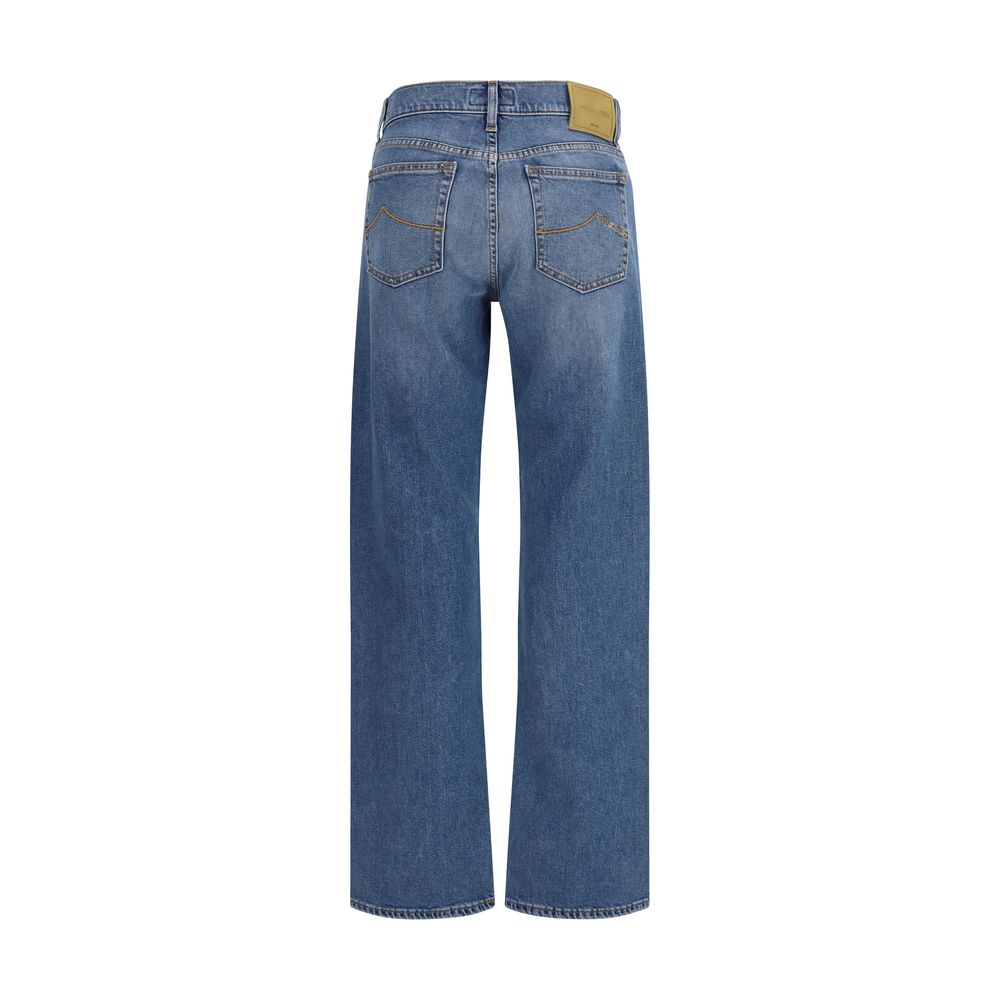 Jacob Cohen Claire Vintage Wash Straight-Leg Jeans