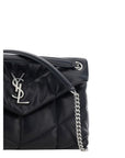 Saint Laurent LouLou Puffer Shoulder Bag - Black
