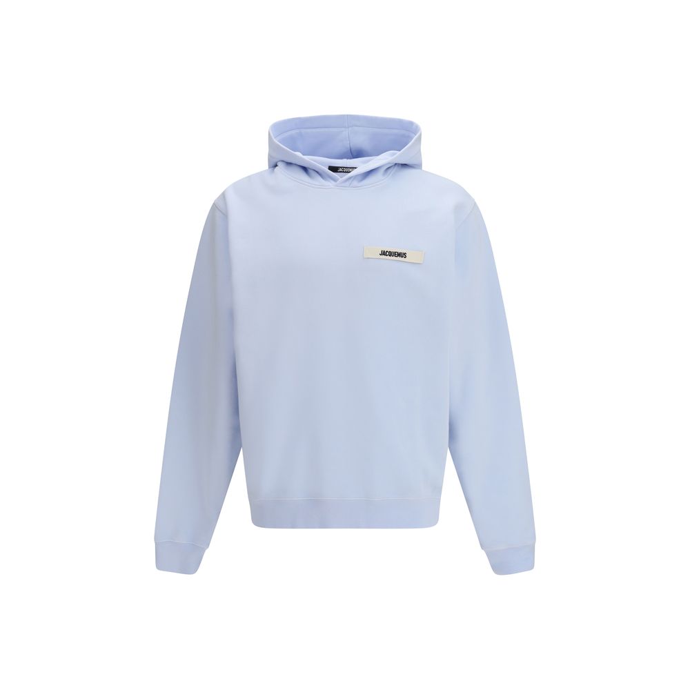Jacquemus Logo Light Blue Hoodie