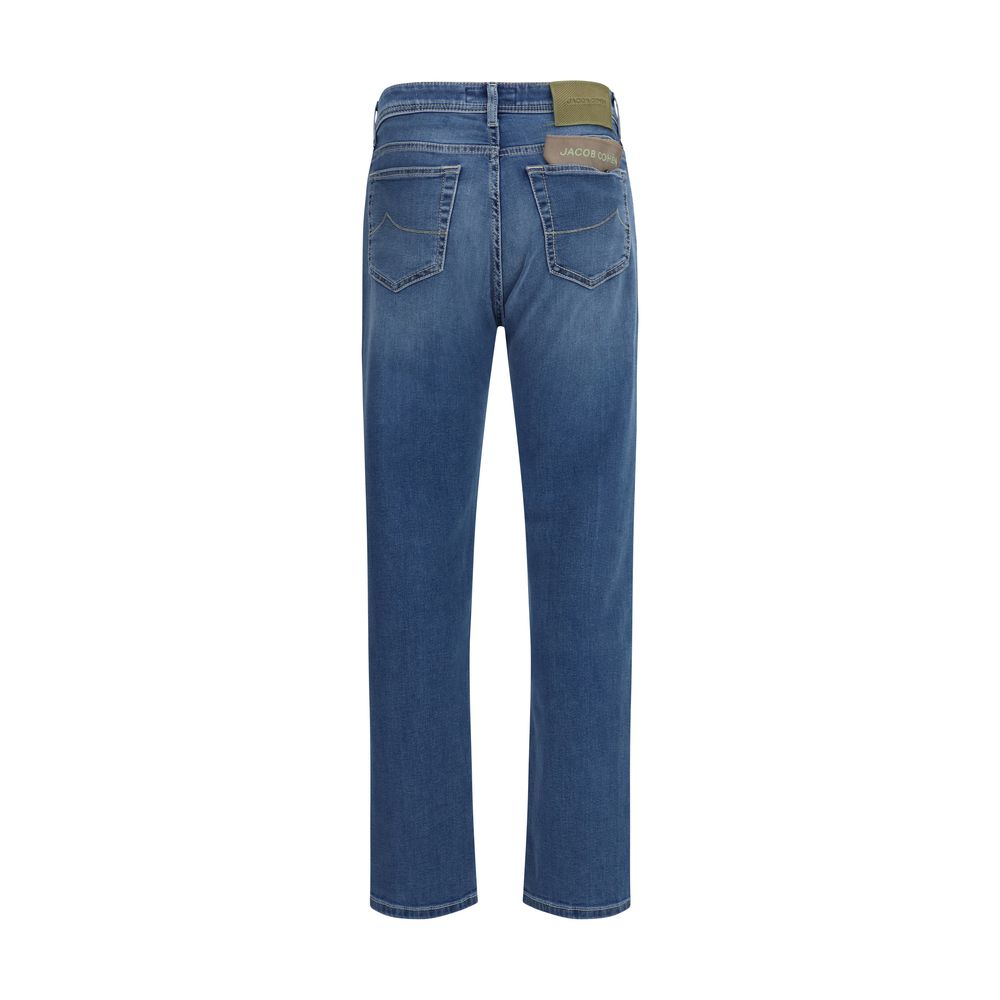 Jacob Cohen Medium Wash Slim Fit Skinny Jeans