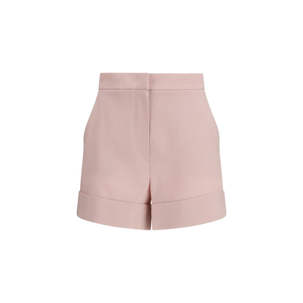 Max Mara Virgin Wool Bermuda Shorts - Pink