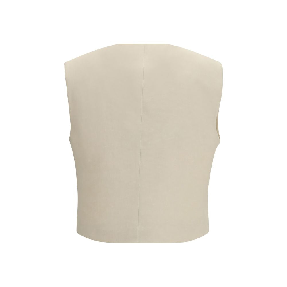 P.A.R.O.S.H. Sleeveless Wool Vest Top