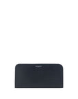 Saint Laurent Grain de Poudre Wallet - Black