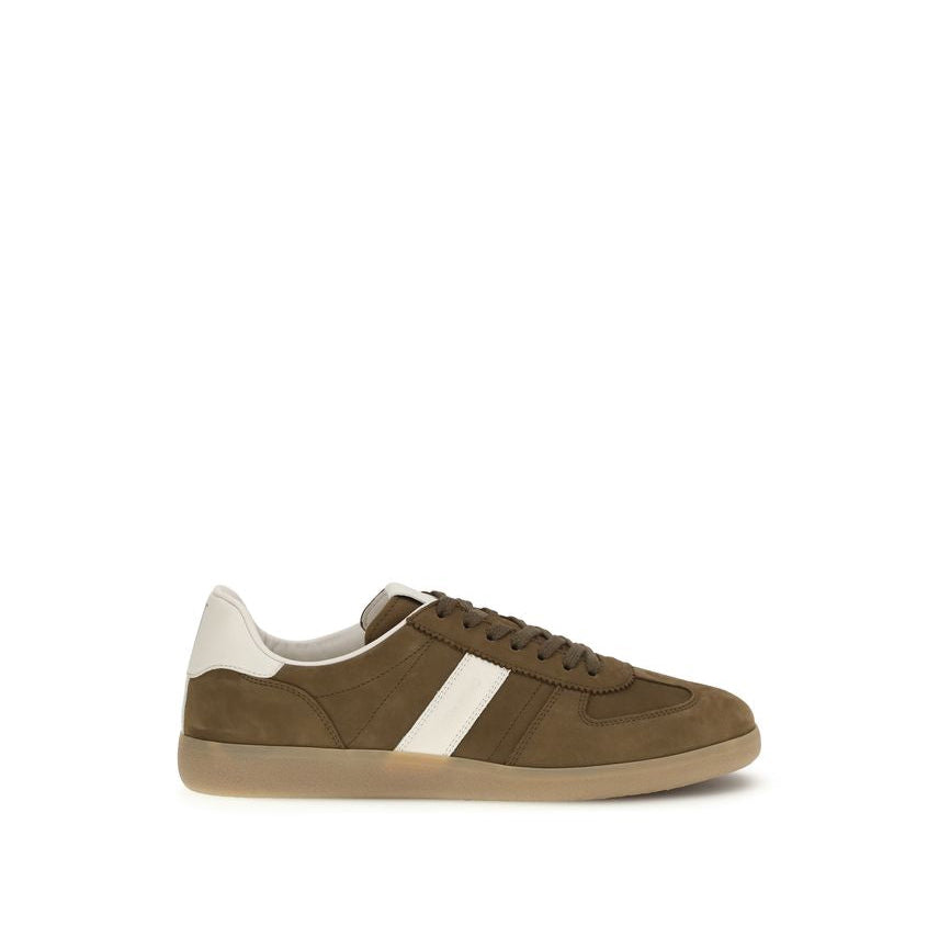 Tom Ford Archer Suede Leather Low Top Sneakers