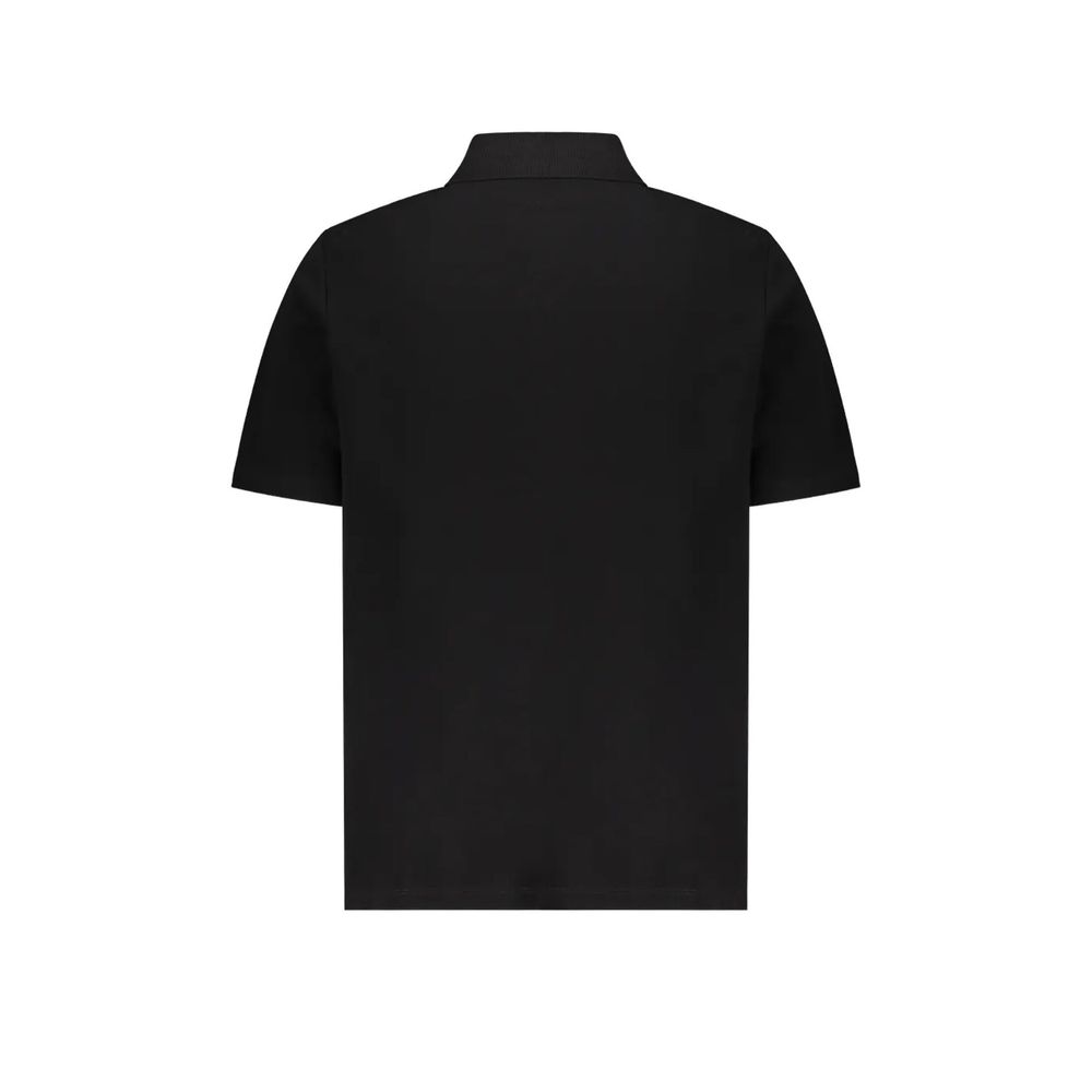 Balmain Cotton Polo Shirt - Black
