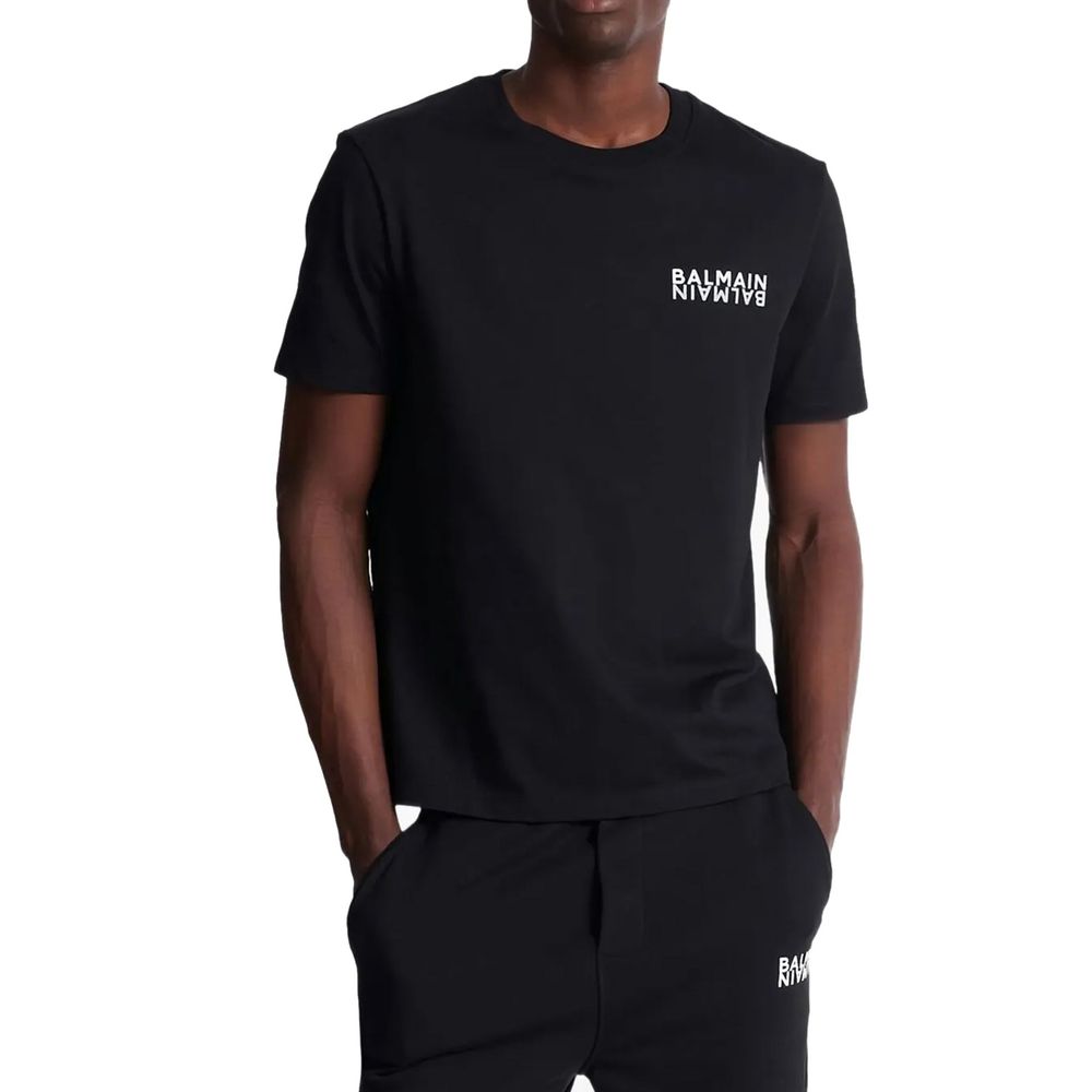 Balmain Logo T-Shirt - Black
