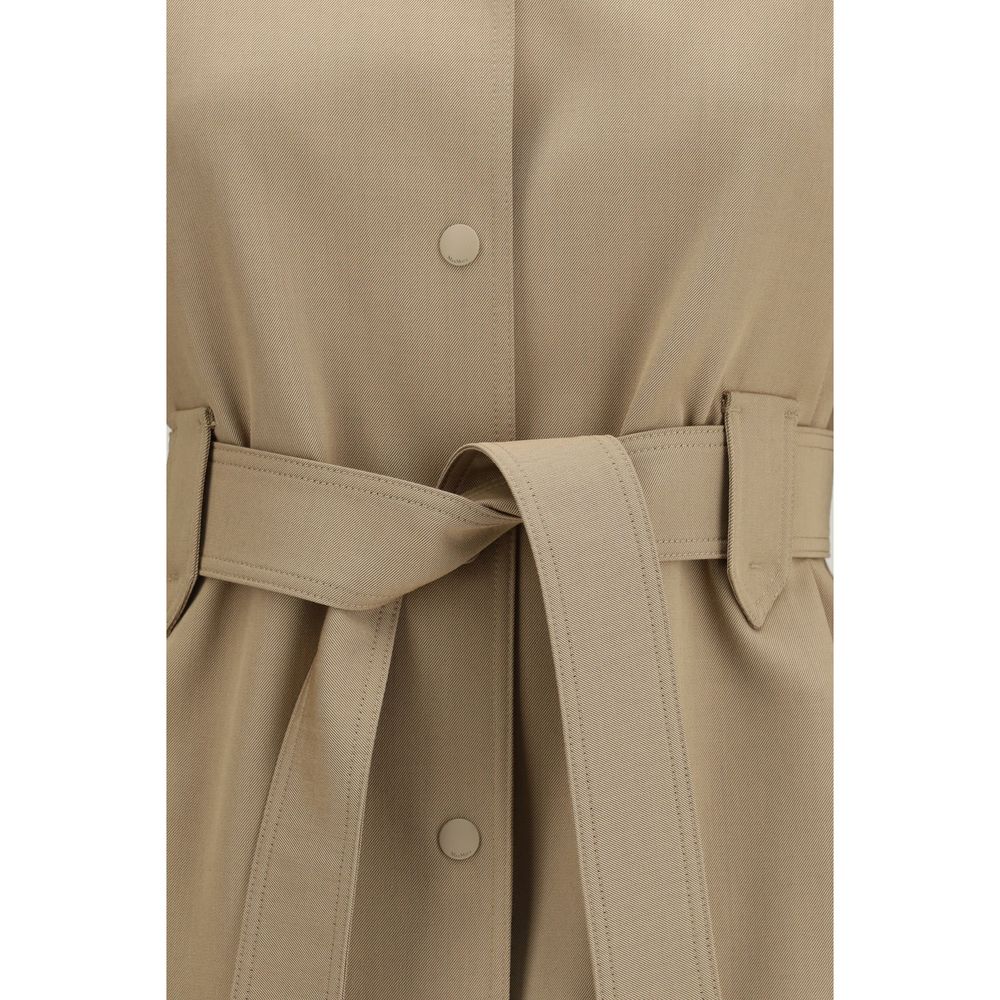 Max Mara Virgin Wool Coat - Beige