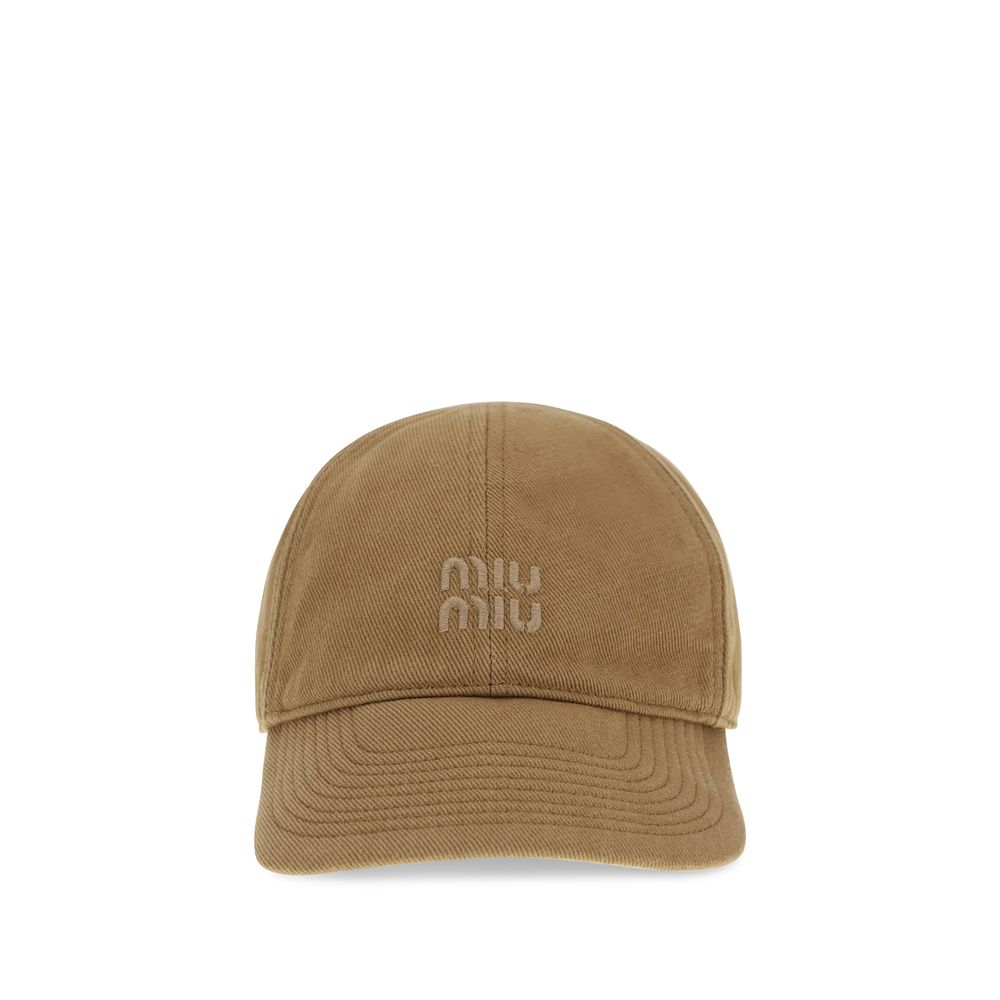 Miu Miu Logo Baseball Cap