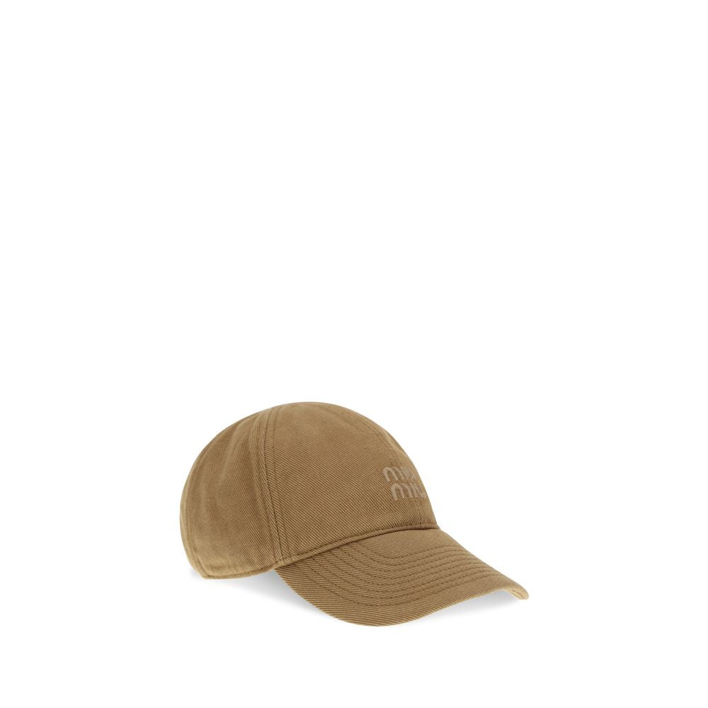 Miu Miu Logo Baseball Cap