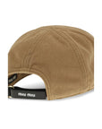 Miu Miu Logo Baseball Cap