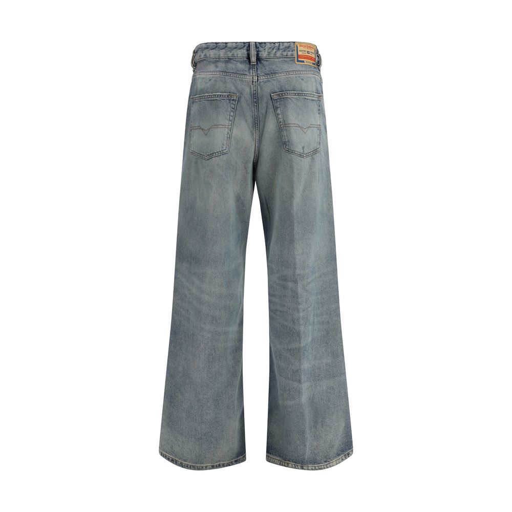 Diesel Dirty Wash 1996 D-Sire Jeans Baggy Fit Flare Jeans