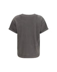 Brunello Cucinelli Gray/Grey T-Shirt