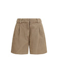 Brunello Cucinelli Beige Bermuda Shorts
