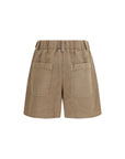 Brunello Cucinelli Beige Bermuda Shorts