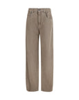 Brunello Cucinelli Beige Denim Jeans