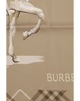 Burberry Silk Scarf - Beige