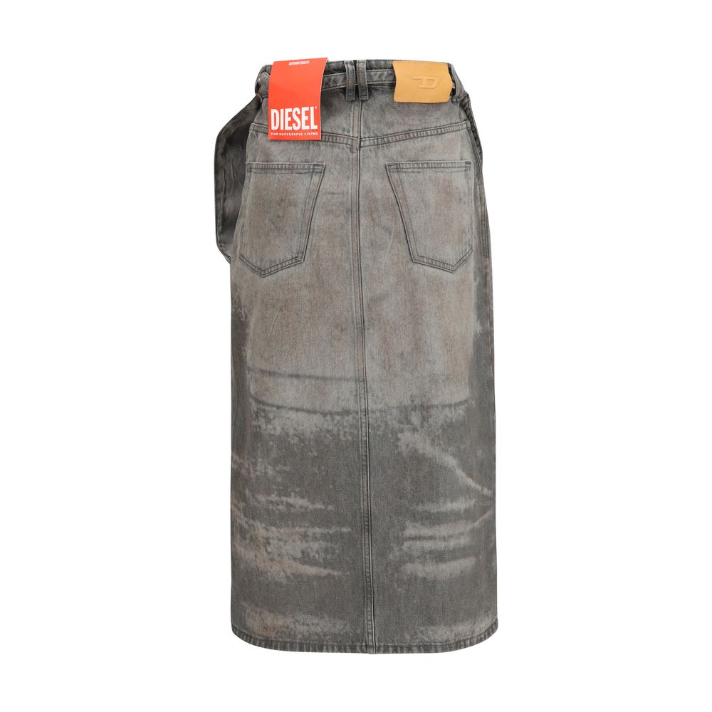 Diesel De-Morika-Fsi Midi Skirt