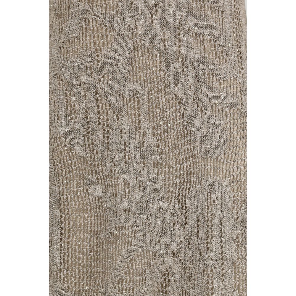 Brunello Cucinelli Linen Knit Dress