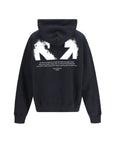 Off-White Half Arrow Skate Hoodie - Black