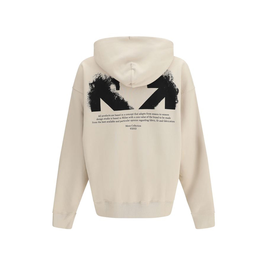 Off-White Half Arrow Skate Hoodie - Ivory