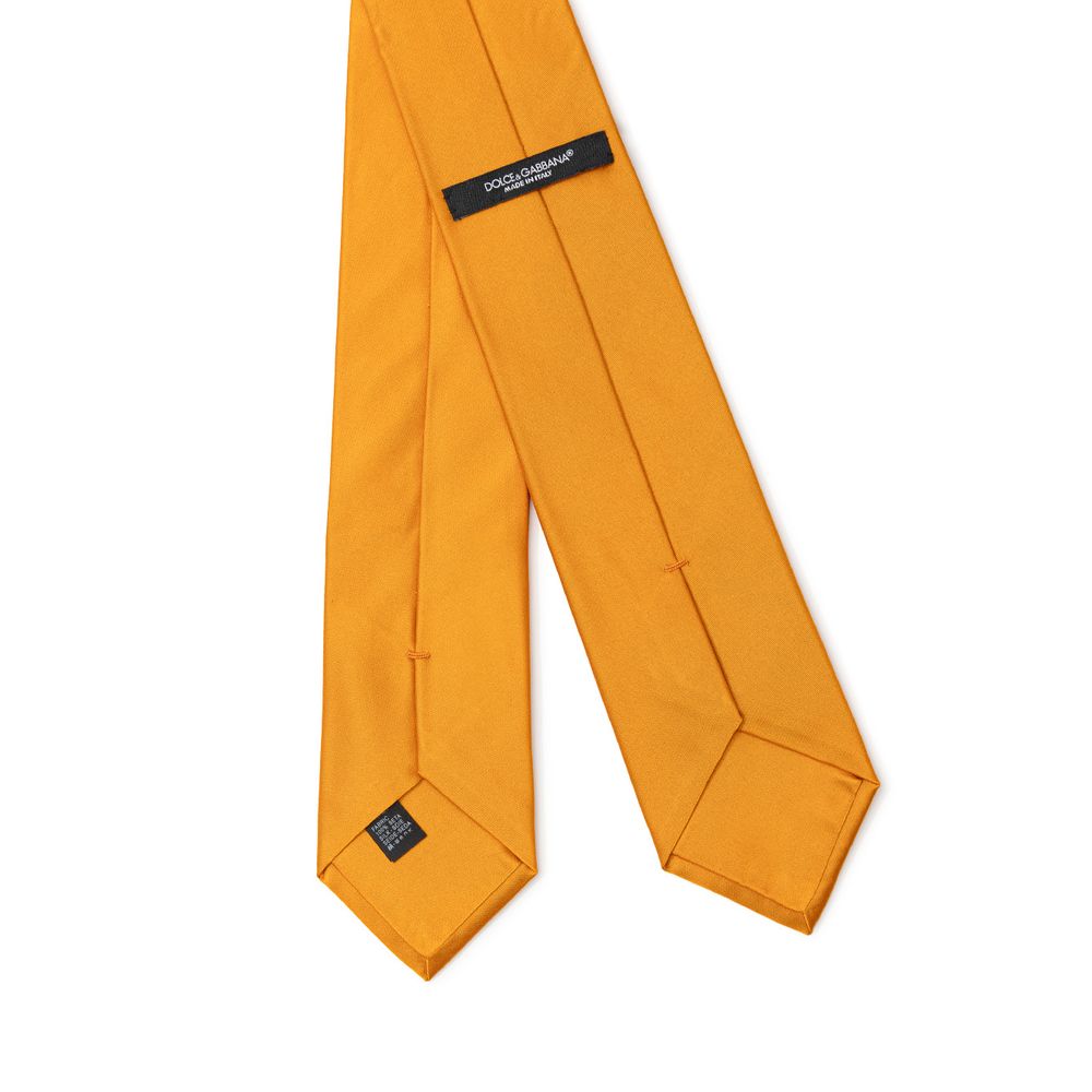 Dolce & Gabbana Silk Tie - Orange