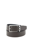 Ferragamo Gancini Reversible Leather Belt - Black & Brown