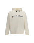 Moncler Grenoble Logo Hoodie - Ivory