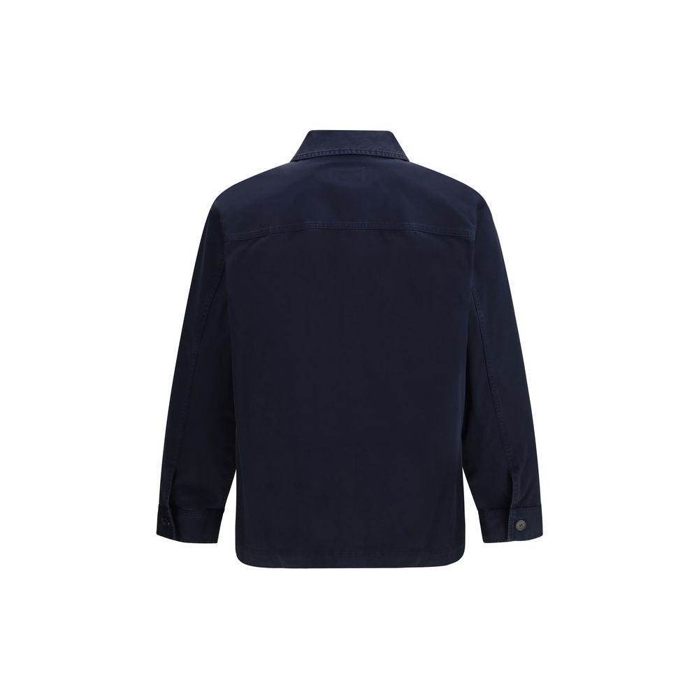 Saint Laurent Indigo Blue Denim Overshirt