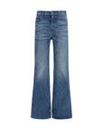 Chloé Medium Blue Cotton Flared Jeans