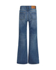 Chloé Medium Blue Cotton Flared Jeans
