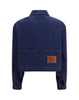 Fendi Indigo Blue Short Denim Jacket
