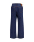 Fendi Straight-Leg Fit Jeans - Indigo Blue