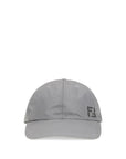 Fendi Baseball Cap - Light Gray/Grey