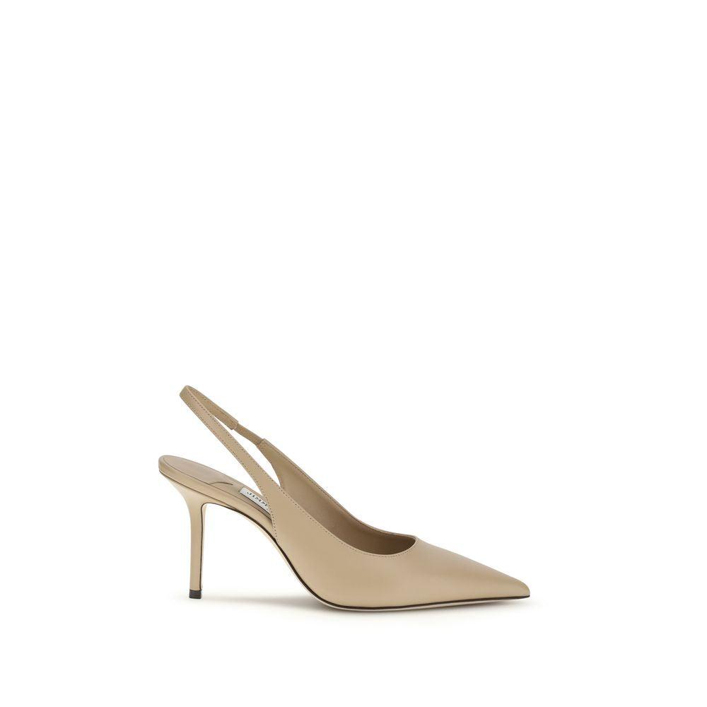 Jimmy Choo Leather Love Pumps With Slingback