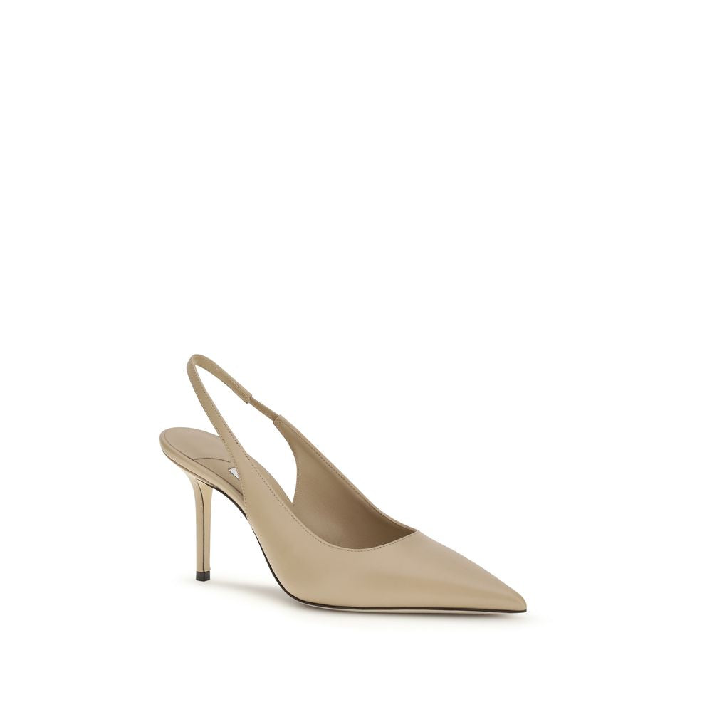 Jimmy Choo Leather Love Pumps With Slingback